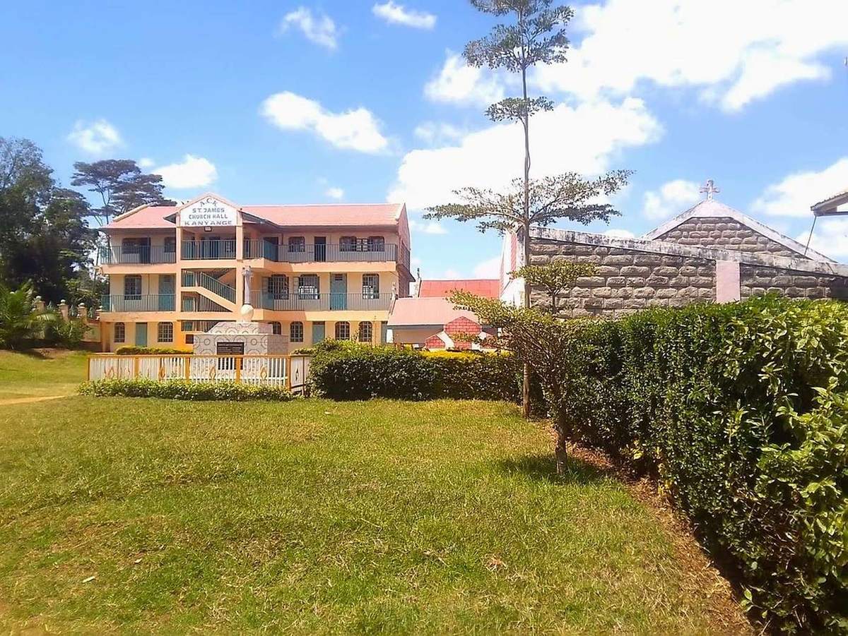 ACK St. James Kanyange church hall and the sanctuary building